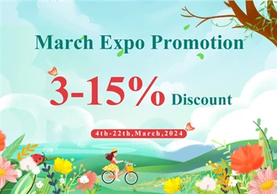 Se apropie promoția Expo din martie
